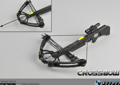 ZYTOYS 크로스보우 석궁 밀리터리 1/6 피규어 루즈 소품 ZY15-24