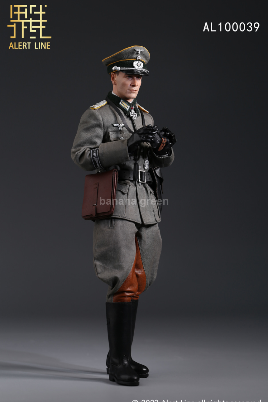 Alert Line AL100039 WWII 독일 기병 장교 1/6 밀리터리 피규어