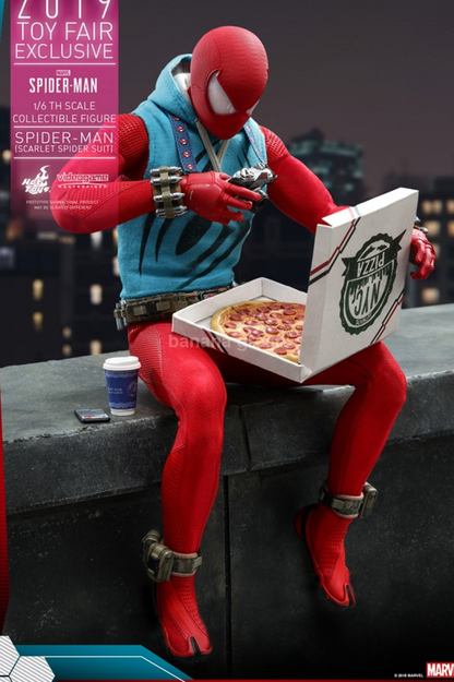 핫토이 스파이더맨피규어 토이페어 스칼렛 스파이더 수트 HotToys VGM34