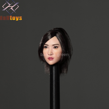 HaHtoys H001 그레이트 월 징톈 아시아 여성 1/6 피규어 헤드