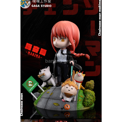 (23년 4분기)체인소맨(GAGA-STUDIO)-SD 지배의 악마 마키마 GK 레진 피규어