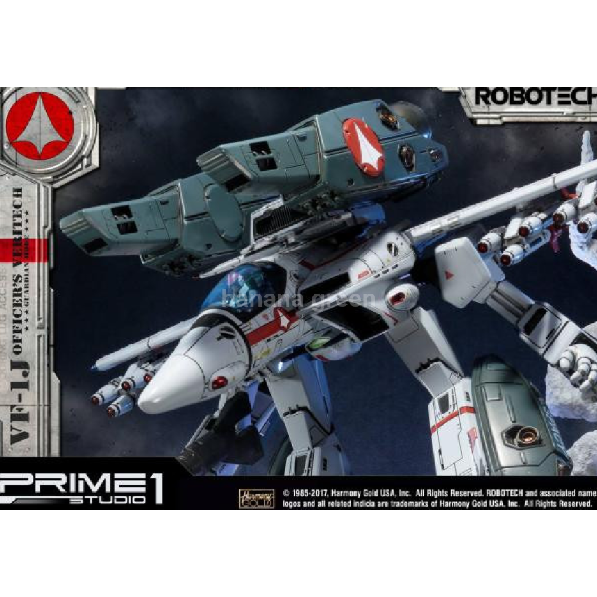 마크로스(Prime1(프라임원,P1S)-STUDIO)-LED VF-1J 발키리 이치죠 히카루 탑승기 거워크 형태 Ver. GK