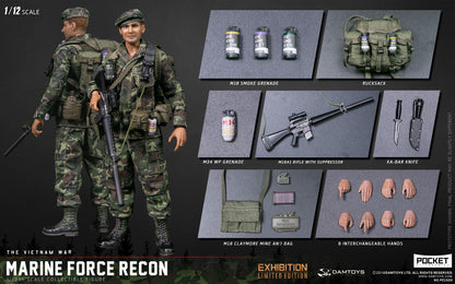 댐토이 DAMTOYS PES009 1/12 Marine Force Recon 베트남 전쟁 해병대 정찰대