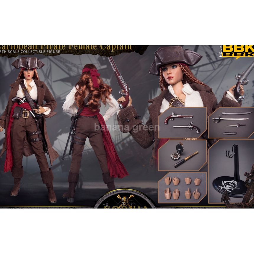 BBK BBK017 1/6 캐리비안의 여해적 소피아