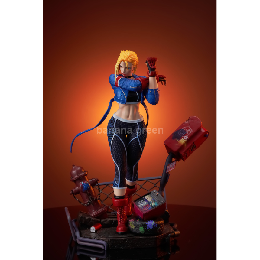 스트리트파이터(SixStars STUDIO) 캐미 화이트 한정판 레진 피규어