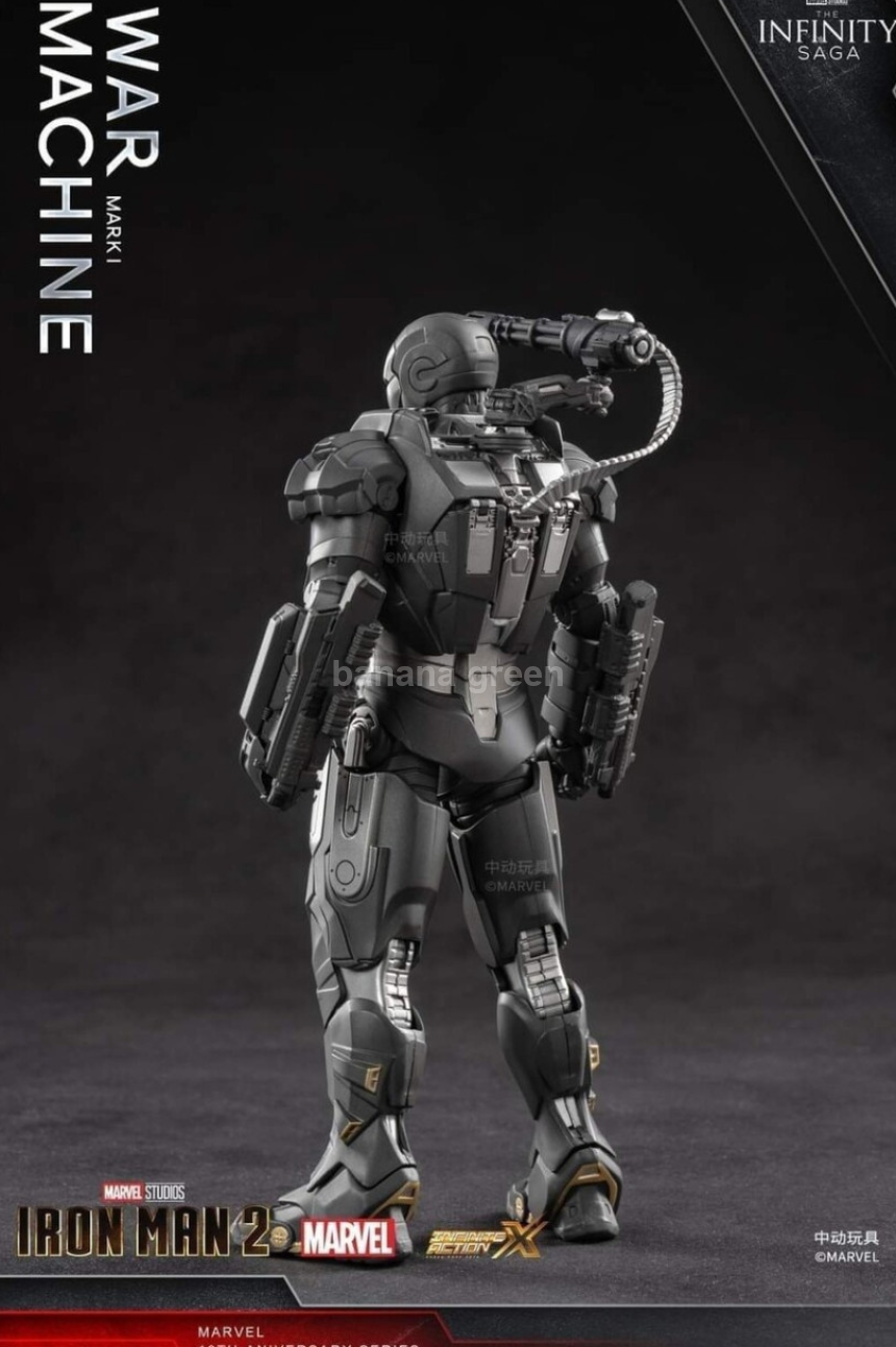 ZD TOYS 어벤져스 아이언맨 워머신 MK1 1/10 액션 피규어