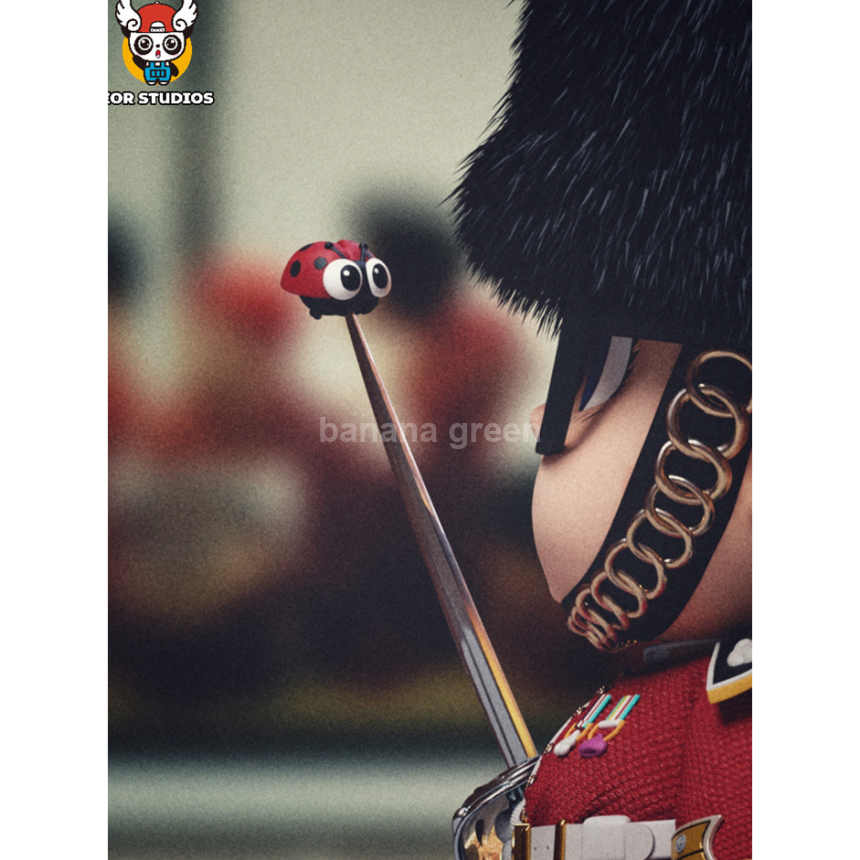 닥터슬럼프(Zor STUDIO) 영국 노리마키 나라레 한정판 레진 피규어