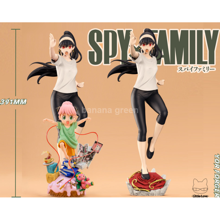 (현물)스파이패밀리(LittleLove STUDIO) 쿵푸 소녀 Ver 요르 포저 아냐 포저 한정판 레진 피규어