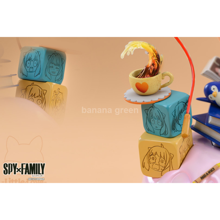 (현물)스파이패밀리(LittleLove STUDIO) 쿵푸 소녀 Ver 요르 포저 아냐 포저 한정판 레진 피규어