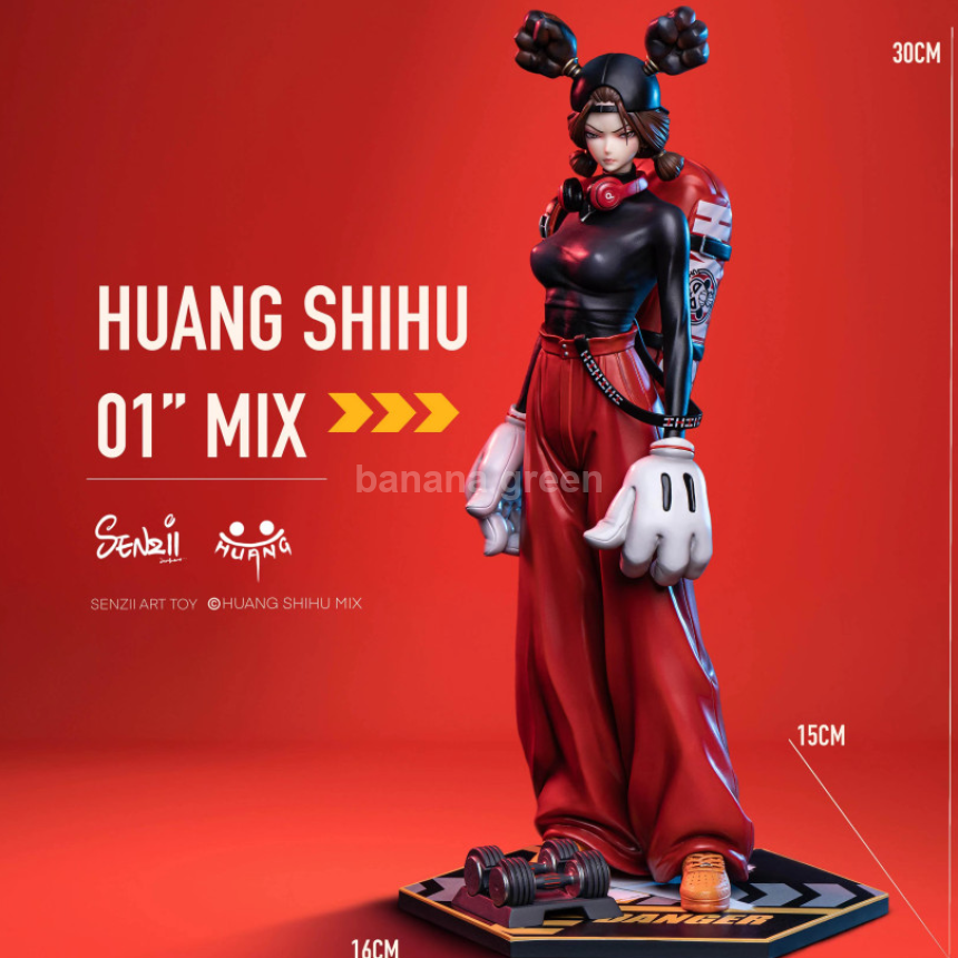 (현물)일러스트레이터(SENZII STUDIO) HUANG SHIHU MIX 한정판 레진 피규어