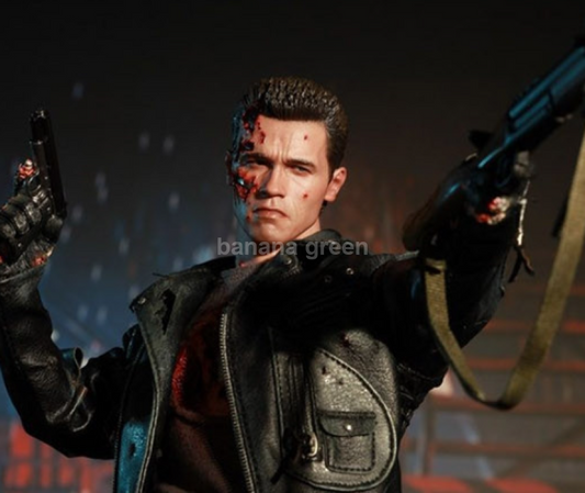 핫토이 HotToys DX13 터미네이터2 심판의날 T-800 배틀데미지 버전 피규어