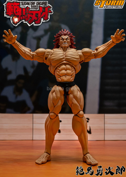 Storm Toys KIBK02E 스톰토이즈 한마 유지로 한마 바키 1/12 피규어 6인치