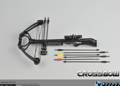 ZYTOYS 크로스보우 석궁 밀리터리 1/6 피규어 루즈 소품 ZY15-24