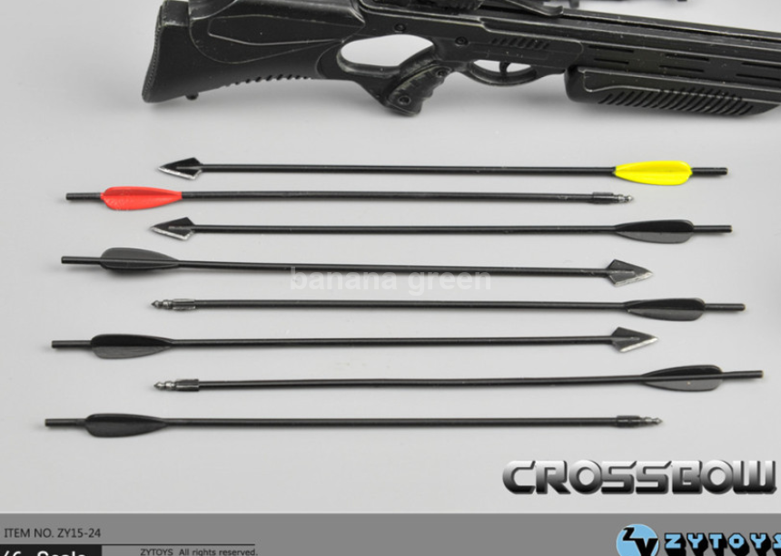 ZYTOYS 크로스보우 석궁 밀리터리 1/6 피규어 루즈 소품 ZY15-24