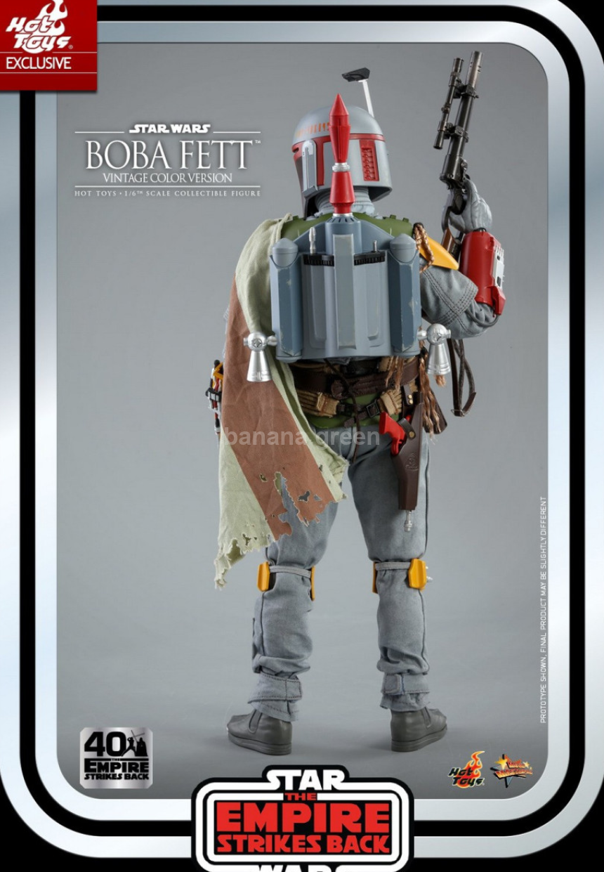 핫토이 mms571 스타워즈5 제국의 역습 보바펫 빈티지 컬러 40주년 1/6 Hot Toys 피규어