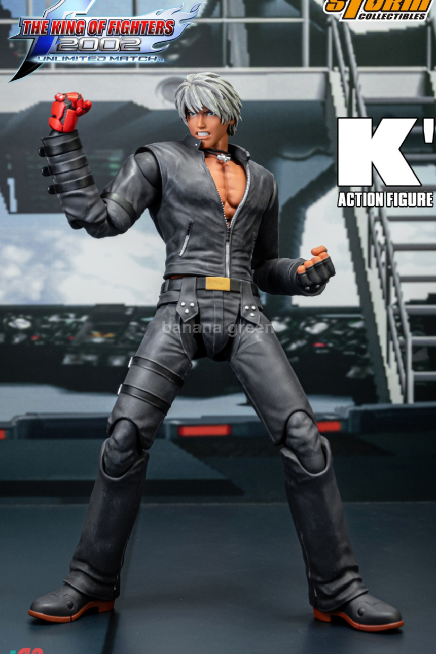 Storm Toys 스톰토이즈 킹오브파이터2002 케이 K 1/12 피규어 6인치