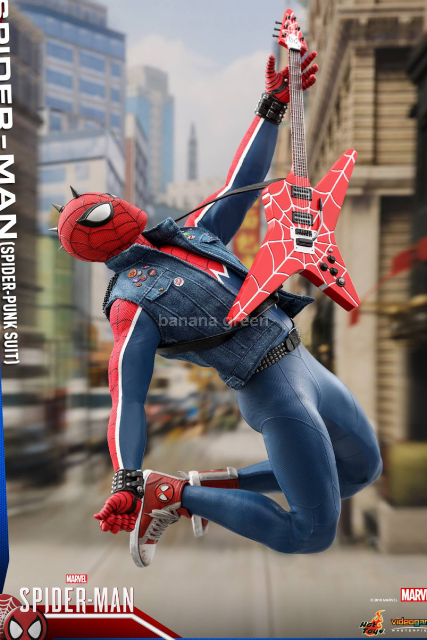 핫토이 1/6 스파이더맨 펑크슈트 Hottoys VGM32