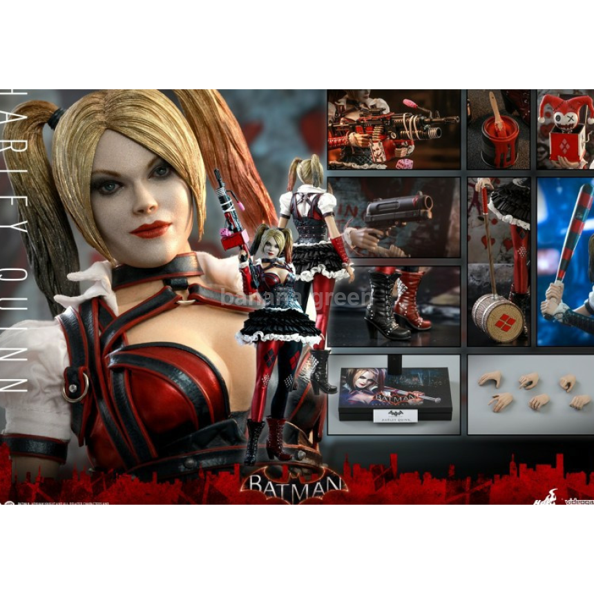 핫토이 Hot Toys VGM41 배트맨 아캄나이트 할리퀸 피규어