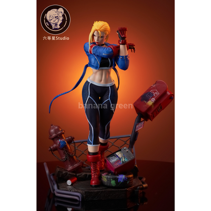 스트리트파이터(SixStars STUDIO) 캐미 화이트 한정판 레진 피규어