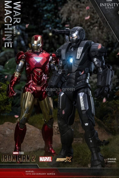 ZD TOYS 어벤져스 아이언맨 워머신 MK1 1/10 액션 피규어