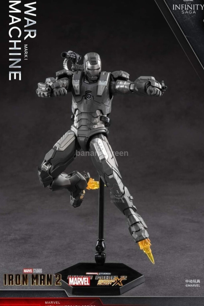 ZD TOYS 어벤져스 아이언맨 워머신 MK1 1/10 액션 피규어