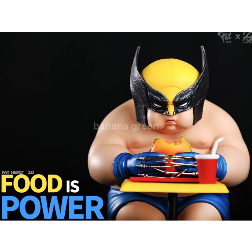 X맨(DP9 x CPXX 콜라보) 뚱보 울버린 리미티드 GK 레진 피규어