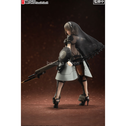정면 장갑 소녀 빅토리아 1/12 액션 피규어