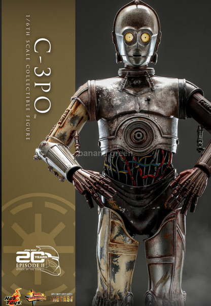 핫토이 Hot Toys MMS650 스타워즈 클론의 습격 C-3PO 로봇 1/6 피규어