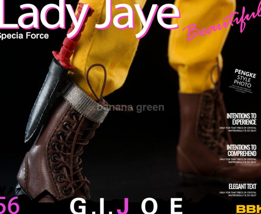 BBK BBK012 지아이조 레이디제이 1/6 피규어