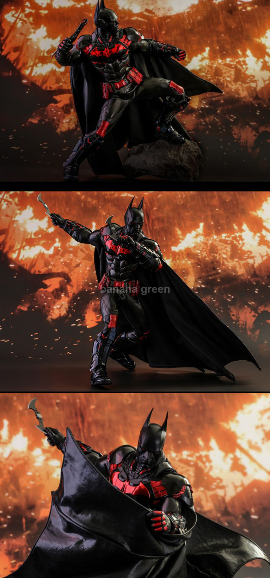 핫토이 Hot Toys VGM29 배트맨 아캄나이트 FUTURA KNIGHT 피규어