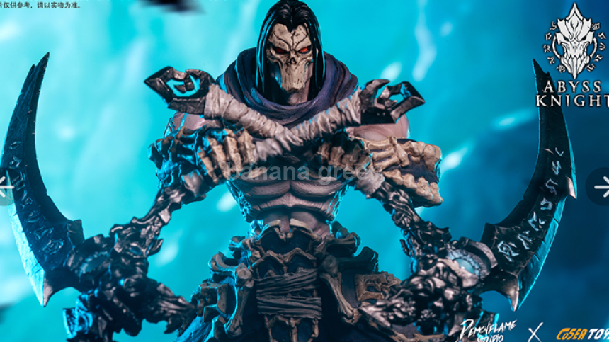 DEMON FLAME x COSER TOYS 데몬플레임 다크사이더스 어비스 나이츠 6인치 피규어