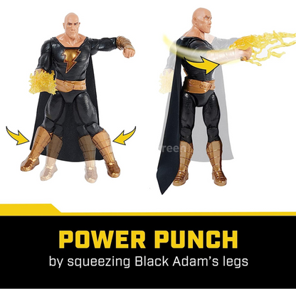 DC 영화 블랙아담 파워 펀치 12인치 30cm 사운드 라이트업 드웨인 존슨 액션 피규어