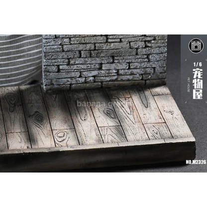 MMMTOYS M2326 피규어 펫 하우스 디오라마 1/12
