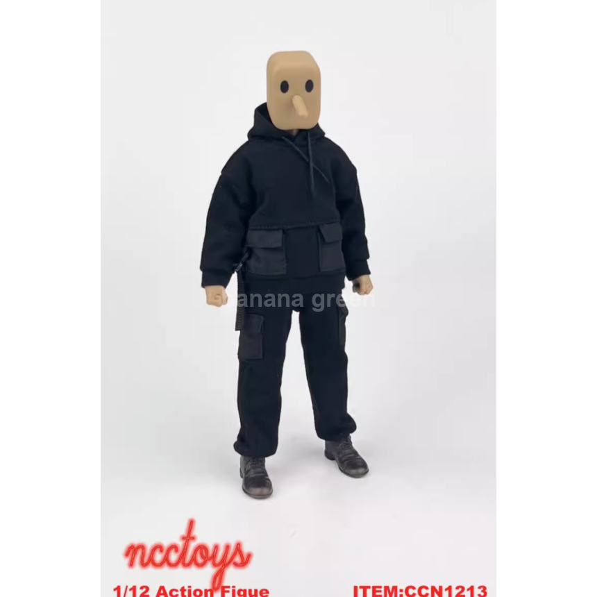 NCCTOYS CCN1213 피규어 캐쥬얼 상 하의 의상 커스텀 루즈 1/12
