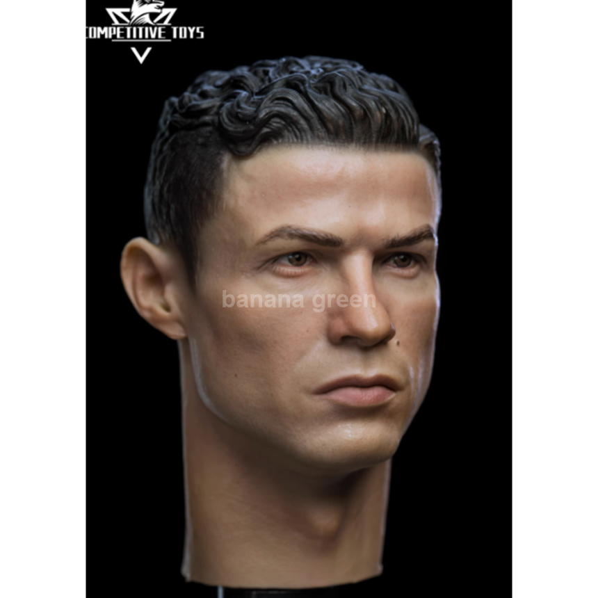 Competitive Toys Com004 호날두 호나우두 피규어 헤드 루즈 1/6