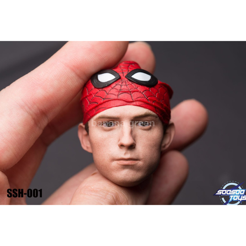 SoosooToys SSH-001 수수토이즈 스파이더맨 피터 파커 헤드 1/6