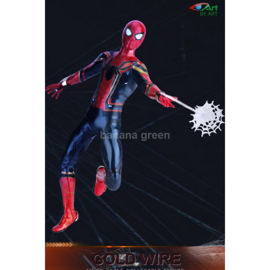 바이아트 BY-ART BY-018 스파이더맨 골드 와이어 1/6