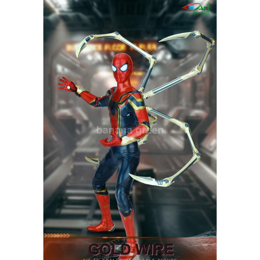 바이아트 BY-ART BY-018 스파이더맨 골드 와이어 1/6