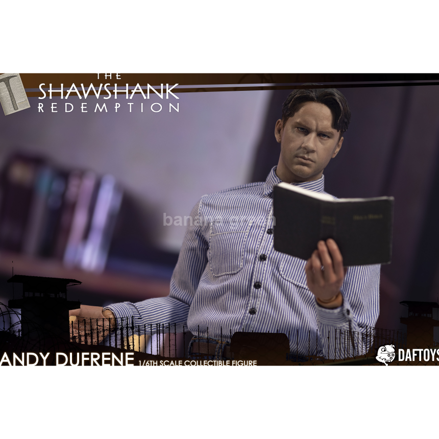 DAFTOYS 다프토이 쇼생크탈출 앤디 듀프레인 피규어 헤드 의상 세트 1/6