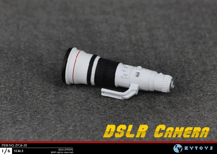 ZYTOYS DSLR 카메라 1/6 피규어 루즈