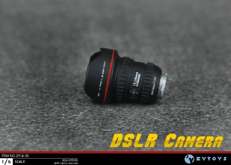 ZYTOYS DSLR 카메라 1/6 피규어 루즈