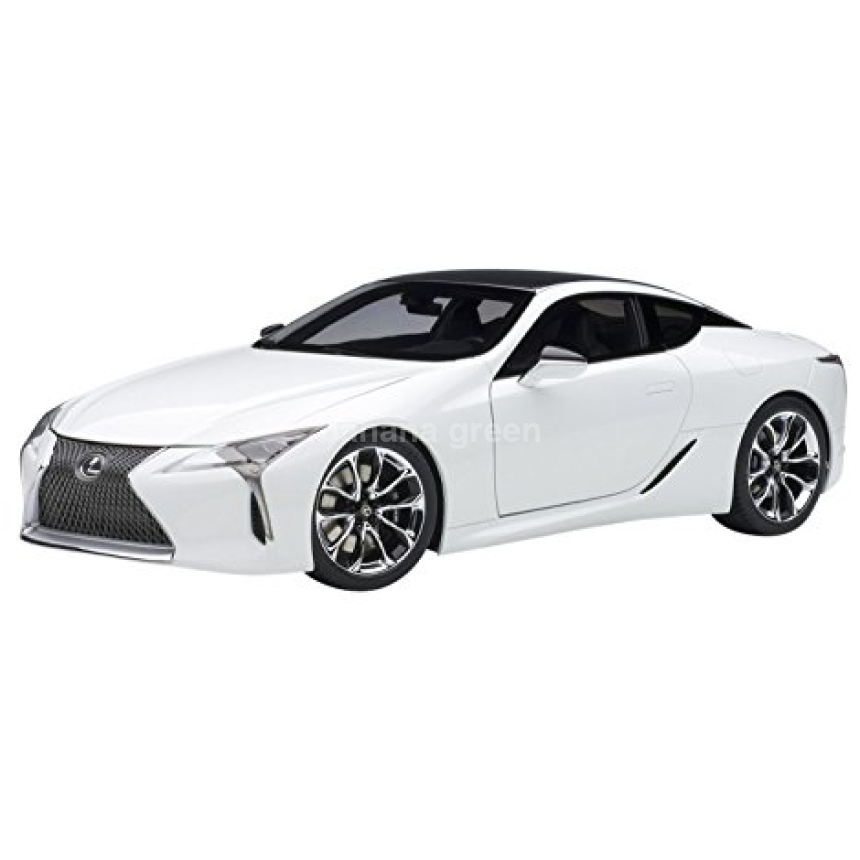 AUTOart 오토아트 1/18 렉서스 LC500 메탈릭 화이트 인테리어 컬러 : 블랙