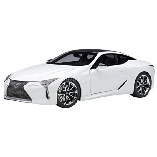 AUTOart 오토아트 1/18 렉서스 LC500 메탈릭 화이트 인테리어 컬러 : 블랙