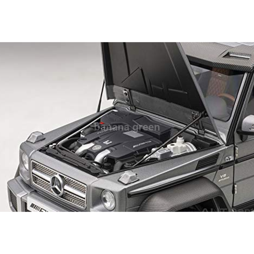 AUTOart 오토아트 1/18 메르세데스-벤츠 G63 AMG 6X6 매트 메탈릭 그레이 76308