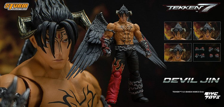 스톰토이즈 STORM TOYS BNTK04 1/12 철권7 데빌 진 DEVIL JIN