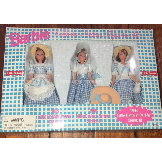 리틀 데비 바비 인형 1998 시리즈 3 세트