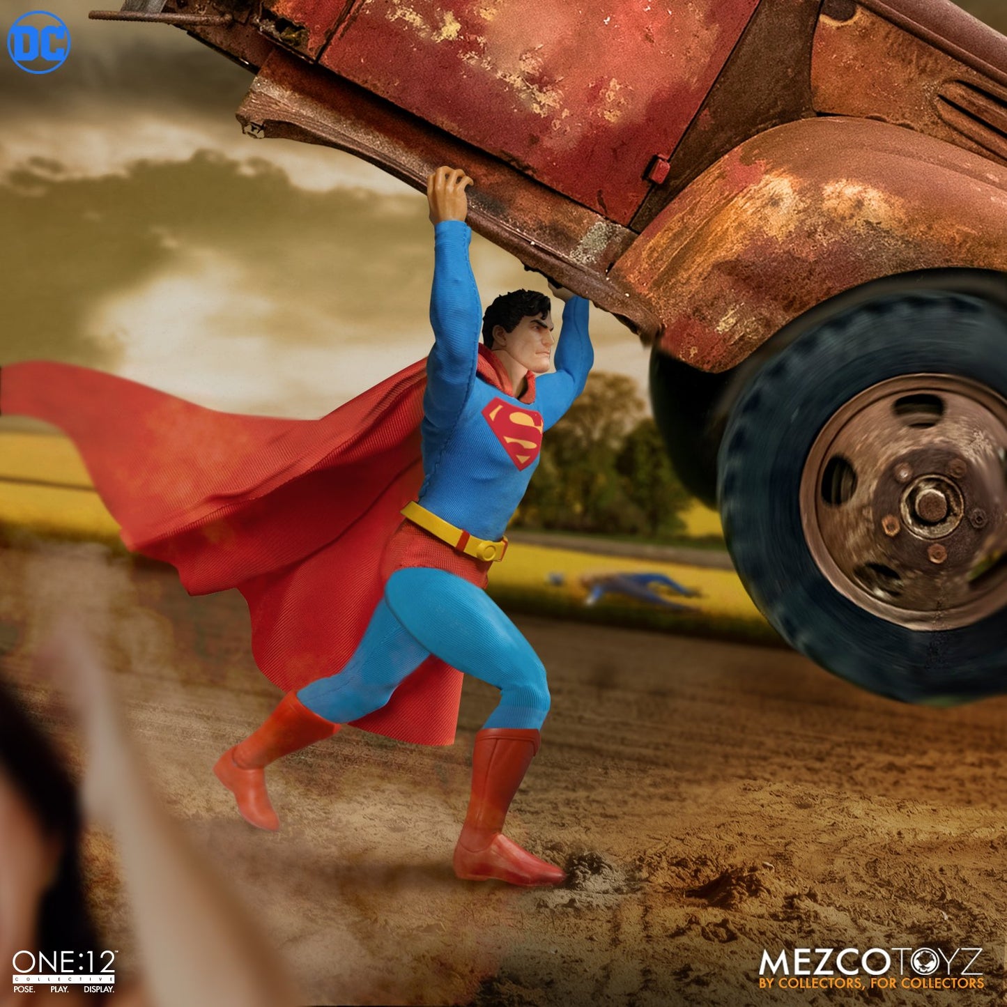 MEZCO TOYZ 메즈코 토이즈 1/12 슈퍼맨 맨오브 스틸 피규어