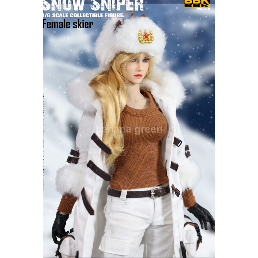 BBK BBK018 겨울전쟁 1/6 소련 여성 스키 스나이퍼