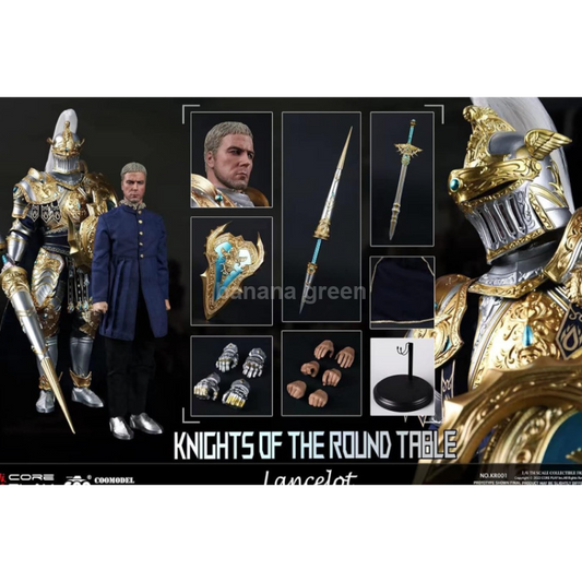 COOMODEL 쿠모델 x Coreplay KR001 원탁의 기사 1/6 랜슬롯 나이트