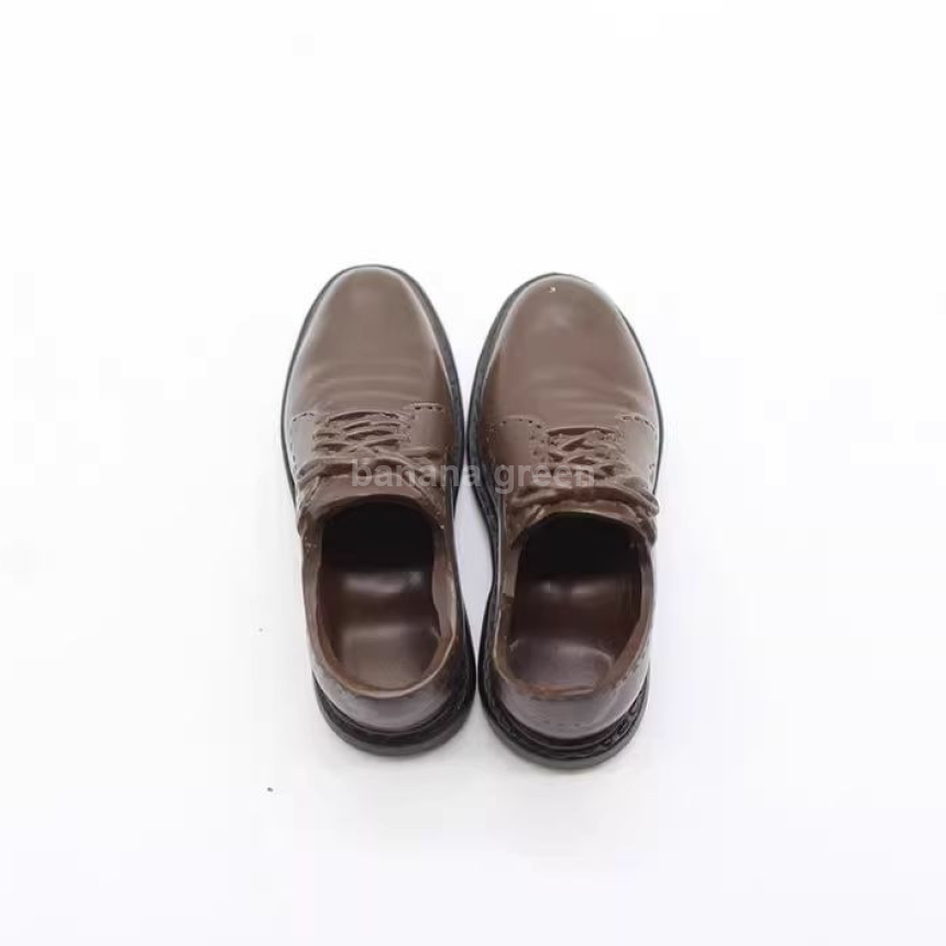 B16-31 1/6 남성피규어 브라운 구두 루즈